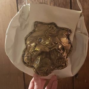 Leather Vintage Briazlian Shoulder Bag